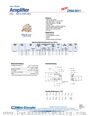 ZX60-3011 datasheet pdf Mini-Circuits