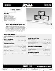 IBSXXX datasheet pdf Wall Industries