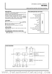 M51660 datasheet pdf Mitsubishi Electric Corporation
