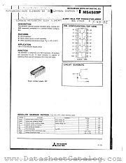 M54569P datasheet pdf Mitsubishi Electric Corporation