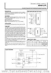 M54641 datasheet pdf Mitsubishi Electric Corporation