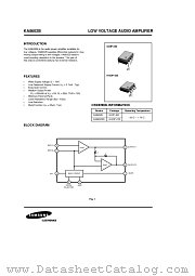 KA8602BD datasheet pdf Samsung Electronic