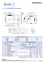 PG160160-C datasheet pdf Powertip Technology
