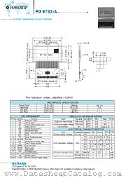 PG9732-A datasheet pdf Powertip Technology