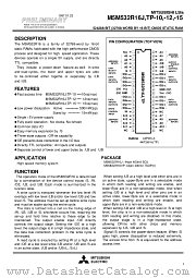 M5M532R16TP-15 datasheet pdf Mitsubishi Electric Corporation