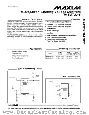 MAX834EUK-T datasheet pdf MAXIM - Dallas Semiconductor