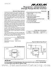 MAX1673ESA datasheet pdf MAXIM - Dallas Semiconductor