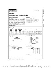 NC7ST32M5 datasheet pdf Fairchild Semiconductor