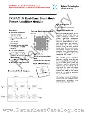 QCPM-9801 datasheet pdf Agilent (Hewlett-Packard)