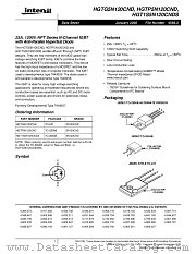 HGTG5N120CND datasheet pdf Intersil