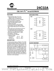 24C32A-P datasheet pdf Microchip