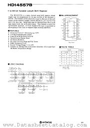 HD14557 datasheet pdf Hitachi Semiconductor