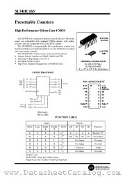HC163 datasheet pdf System Logic Semiconductor