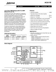 HC5517BCM datasheet pdf Intersil