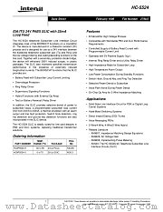 HC4P5524-9 datasheet pdf Intersil