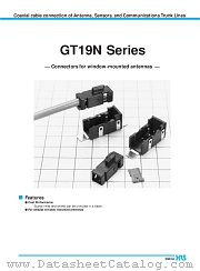 GT19N-1S-HU datasheet pdf Hirose Electric