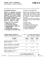 H952A datasheet pdf CCSIT-CE