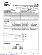 CY2071A datasheet pdf Cypress
