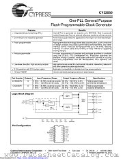 CY22050 datasheet pdf Cypress