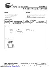CY241V08-11 datasheet pdf Cypress