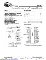 CY28301 datasheet pdf Cypress
