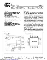 CY29772 datasheet pdf Cypress