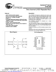 CY2LL842 datasheet pdf Cypress
