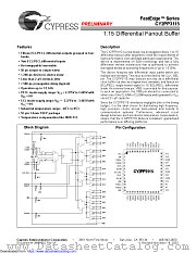 CY2PP3115 datasheet pdf Cypress