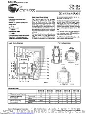 CY6116A datasheet pdf Cypress