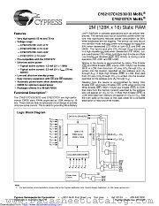 CY62137CV datasheet pdf Cypress