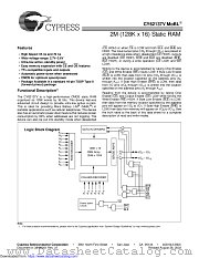CY62137V datasheet pdf Cypress
