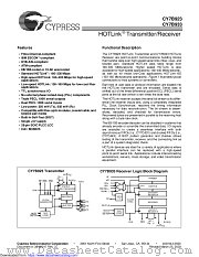 CY7B923 datasheet pdf Cypress