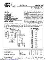 CY7C1061AV25 datasheet pdf Cypress