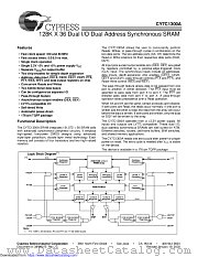 CY7C1300A datasheet pdf Cypress