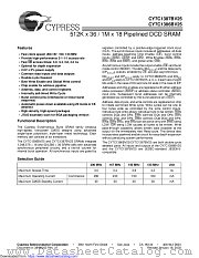 CY7C1387BV25 datasheet pdf Cypress