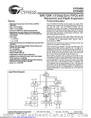 CY7C4292 datasheet pdf Cypress