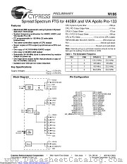 W196 datasheet pdf Cypress