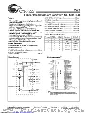 W238 datasheet pdf Cypress