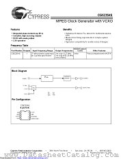 CG6235AS datasheet pdf Cypress