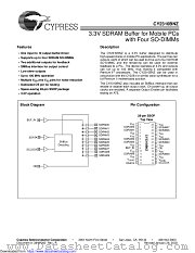 CY2310BNZ datasheet pdf Cypress