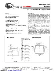 CY2PP318 datasheet pdf Cypress