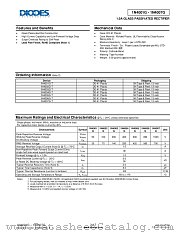 1N4006G-T datasheet pdf Diodes