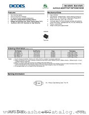 BAV16WS-7-F datasheet pdf Diodes