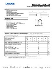 1N4935G-T datasheet pdf Diodes