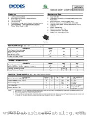 1N5711WS-7-F datasheet pdf Diodes