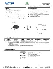 2DB1184Q-13 datasheet pdf Diodes