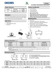 2N7002K-13 datasheet pdf Diodes
