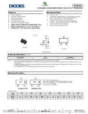 2N7002W-7-F datasheet pdf Diodes