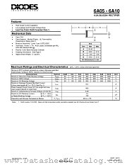 6A10-B datasheet pdf Diodes
