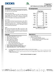 74AHC164S14-13 datasheet pdf Diodes